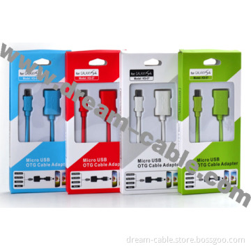High Quality Micro USB OTG Cable for Samsung S3/S4